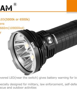 Lommelykt X45 - 18000 Lumen
