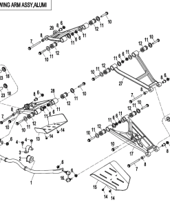 F06-B Støtdemper Bak