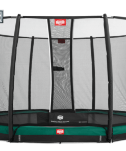 BERG InGround Champion Grønn + Deluxe Sikkerhetsnett