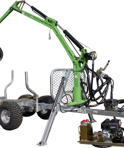 Hydraulisk timmervogn