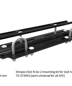 Sentermonteringssett, semi universal (for Ø19 mm låsekroker)