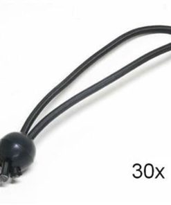 Elastiske bånd for polstring / sikkerhetsnett, 30 stk