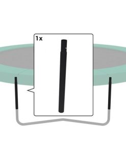 CHAMPION - Middle post, black