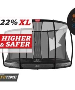 BERG InGround Elite 430 Levels + DLX XL Sikkerhetsnett