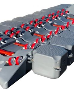 BoatPort Båtbrygge 5, 560cm x 200cm, flytekapasitet 3051kg