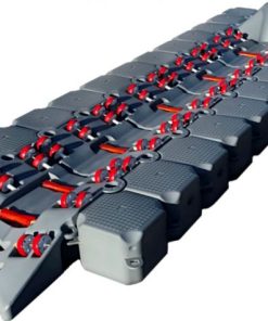 BoatPort Båtbrygge 6, 660cm x 200cm, flytekapasitet 3615kg