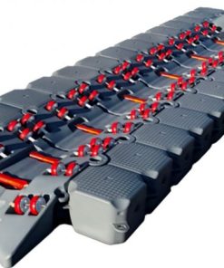 BoatPort Båtbrygge 7, 760cm x 200cm, flytekapasitet 4179kg