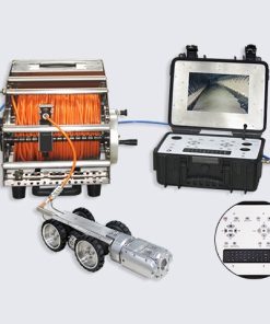 Kloakkrobot med inspeksjonsrapport