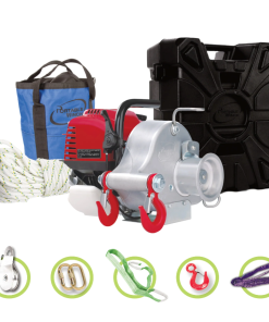 Vinsj med tilbehør PCW3000-P med Bærbar Vinsj m/Honda Motor