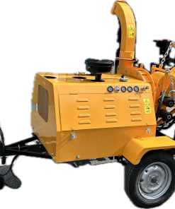 Dieseldrevet Flishugger på henger - 40 HK