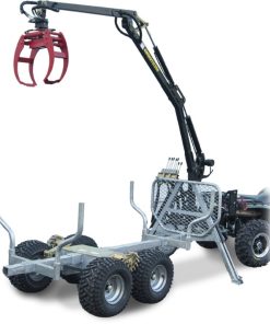 Hydraulisk Tømmervogn m/kran & vinsj