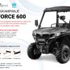 UFORCE 600 Traktor B - 60 km/t