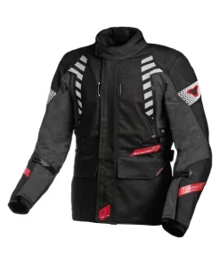 MC Jakke Macna Ultimax Sort Rød -Large