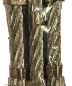 Stål vaiar beitepusser