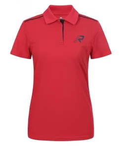 Rukka SVEDJA Polo-Shirt Rød/Sort