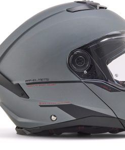 Flip-up hjelm MT Atom 2 SV matt grå XL