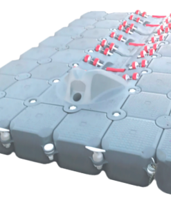 BoatPort 4 Plus, grå, 460cm x 300cm, flytekapasitet 3892kg