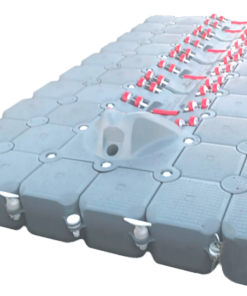 BoatPort 5 Plus, grå, 560cm x 300cm, flytekapasitet 4791kg