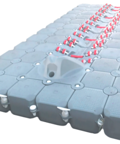 BoatPort 6 Plus, grå, 660cm x 300cm, flytekapasitet 5703kg