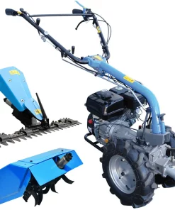 Tohjulstraktor Güde - Pakkepris Nr.1 (Slåmaskin + Jordfres)