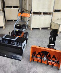 Snøfreser, feiemaskin og brøyteskjær 3 i 1 multimaskin