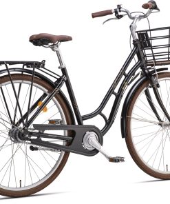 Damesykkel 28 AGNETE 7-gir 48cm Svart