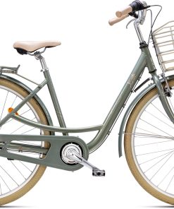 Damesykkel 28 Maya 7-gir Grågrønn 48cm