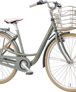 Damesykkel 28 Maya 7-gir Grågrønn 48cm