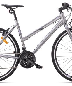 Hybrid sykkel dame 21-gir fast gaffel