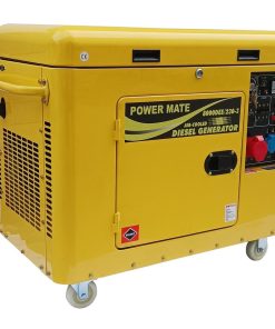 Dieselaggregat 3 fase 230V ATS KDES 8000 med ATS (Autostart når strømmen går)